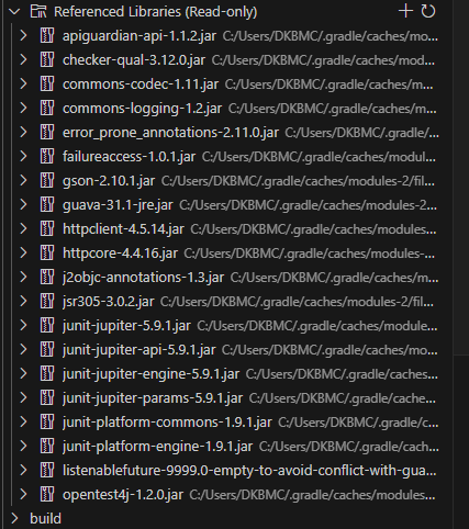 Referenced Libraries
